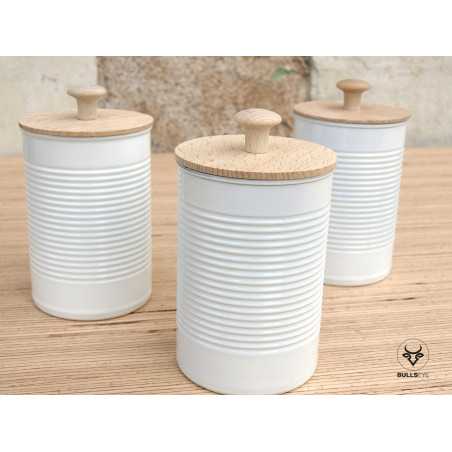 decorated tins