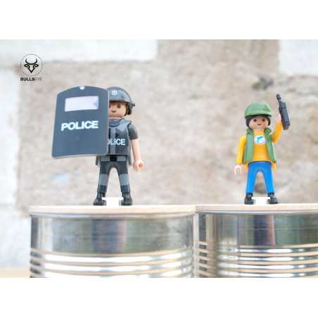box with Playmo policeman box with Playmo policeman
