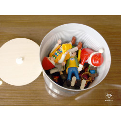 Playmobil figures storage