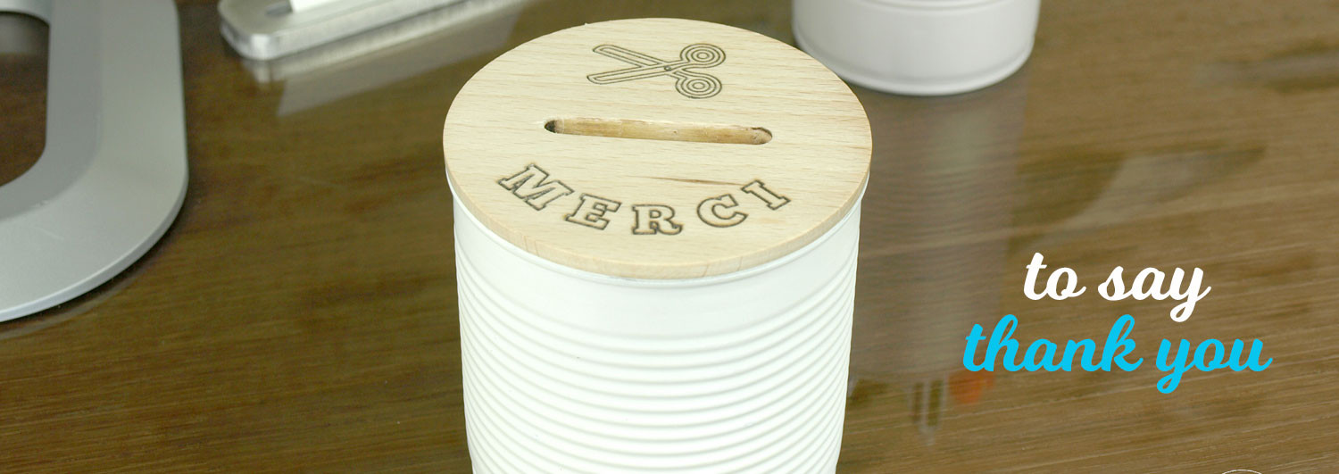 Personalized tips box