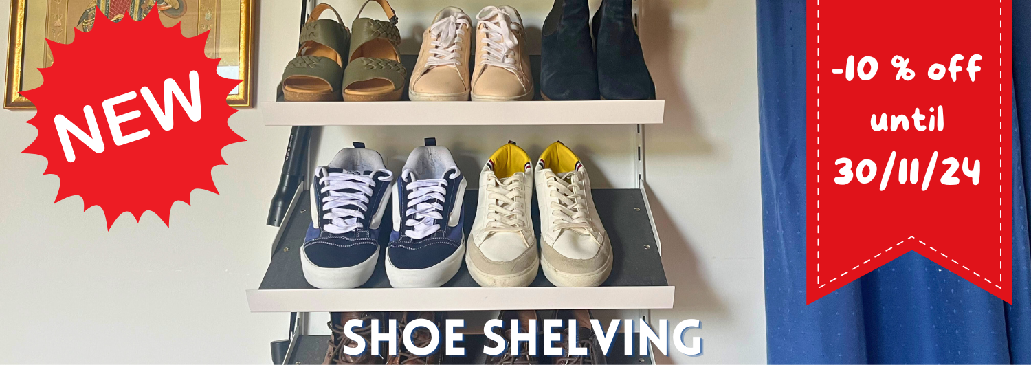 wall shoe rack